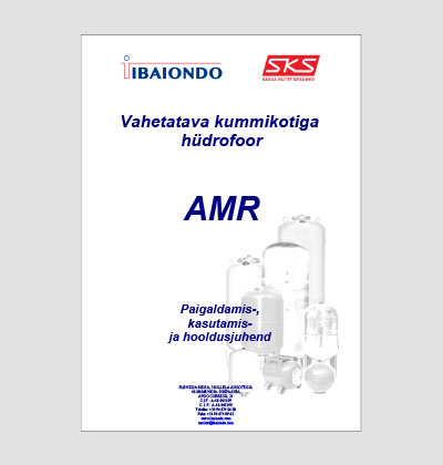 IBAIONDO hüdrofoor AMR paigaldus- ja kasutusjuhend
