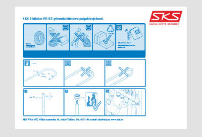 SKS 5-kihilise PE-RT põrandaküttetoru paigaldusjuhend