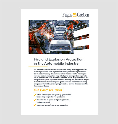 Fire prevention automobile industry (EN)