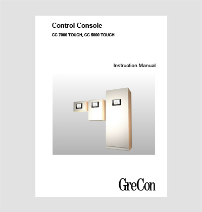 Control Console CC 7000 TOUCH, CC 5000 TOUCH (EN)