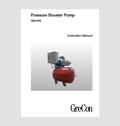 Pressure Booster Pump GDA 6/70 (EN)